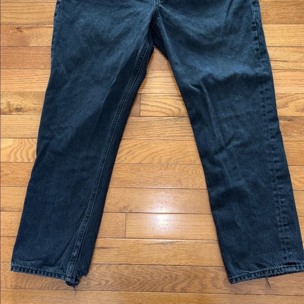 Agolde Riley Straight Leg Jeans Size 29 Black
